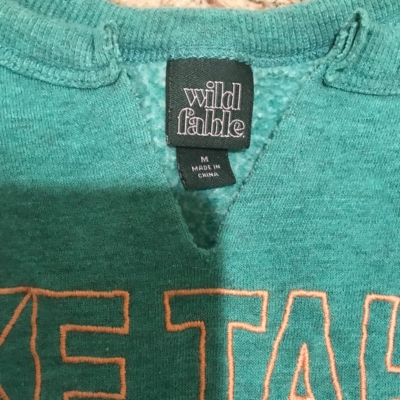 Cropped lightweight sweatshirt - Picture 2 of 4